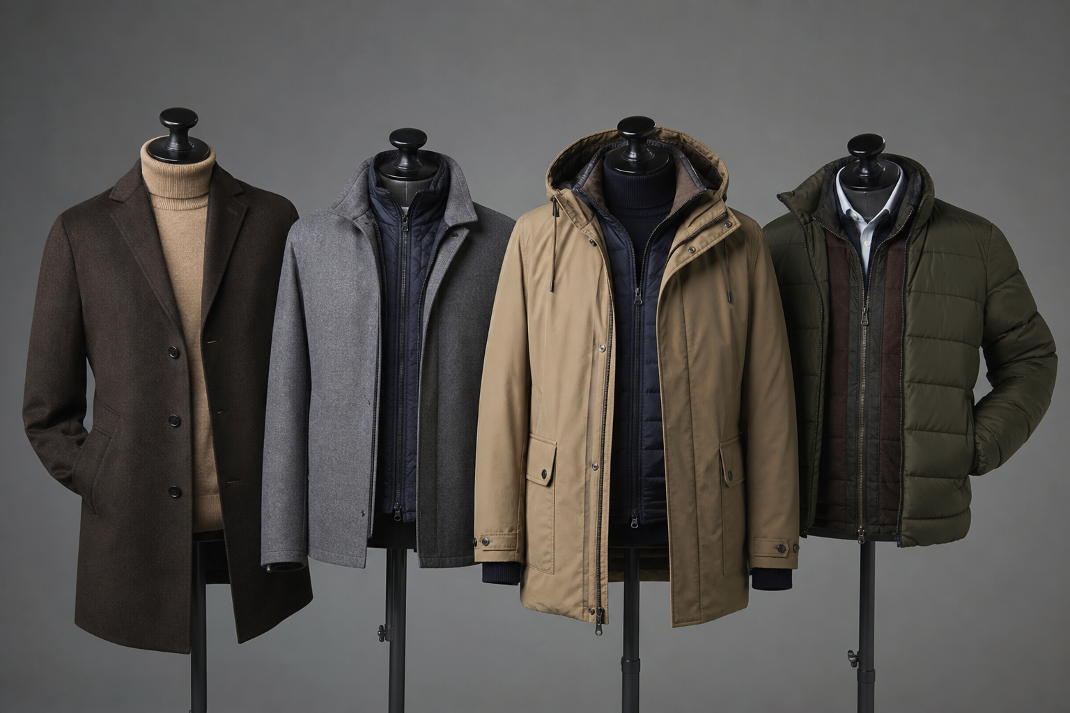 H & MR Men's Wear manufacturing — Outerwear & layers