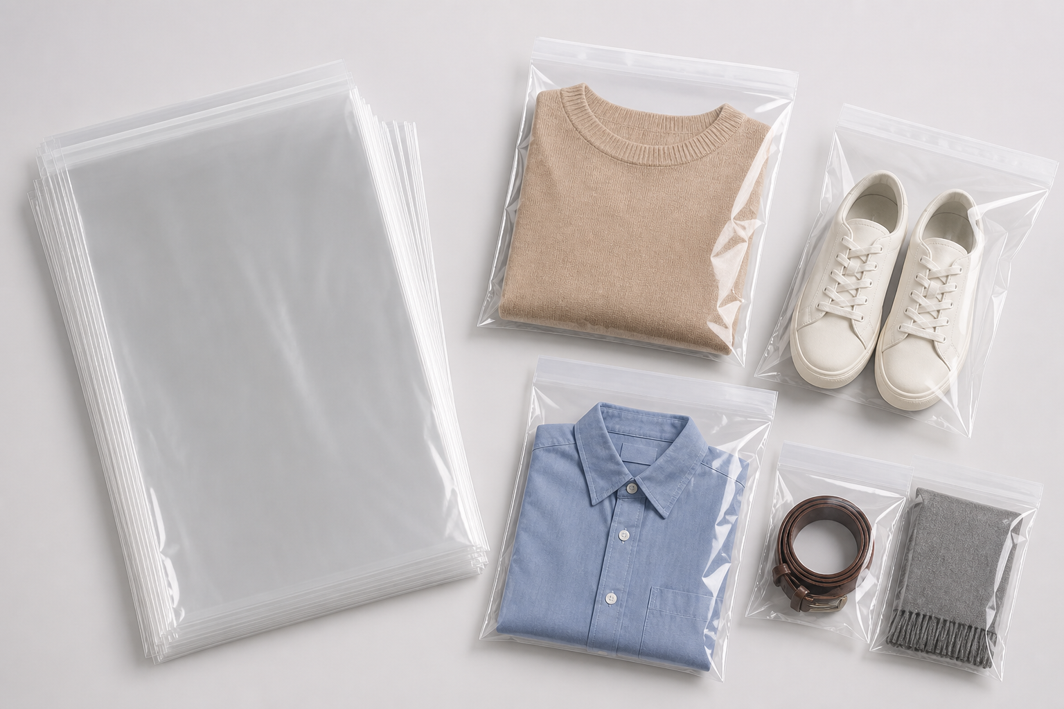 H & MR own manufactured product — Poly Bag