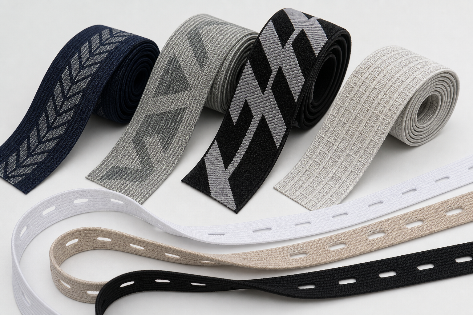 H & MR sourcing product — Elastic (Jacquard & Hole)